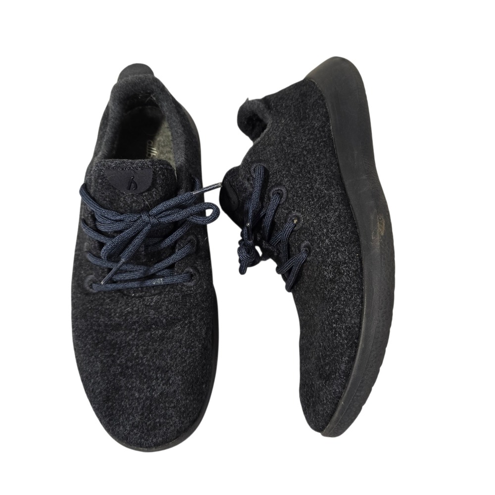 Allbirds Wool Runners Men's Size 9 Blue Lace Up Comfortable Everyday Sneakers